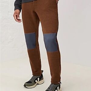 Upwest Adventure Fleece Joggers Men's Brown and Gray Pants NWT UW 22